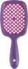  Зображення Janeke Superbrush the original гребінець продувна, щітка для волосся лавандового кольору з фуксією 
